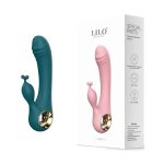 USB Şarjlı 10 Fonksiyonlu Klitoris Uyarıcılı Teknolojik Vibratör - Lilo - Görsel 5