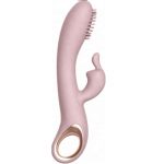 USB Şarjlı 10 Fonksiyonlu Klitoris Uyarıcılı Teknolojik Vibratör - Angel's Kiss - Görsel 2
