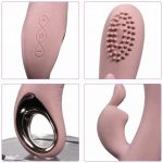 USB Şarjlı 10 Fonksiyonlu Klitoris Uyarıcılı Teknolojik Vibratör - Angel's Kiss - Görsel 3