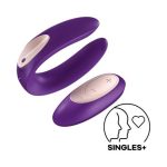 Satisfyer Double Plus USB Şarjlı 10 Titreşimli Uzaktan Kumandalı Vibratör - Görsel 2