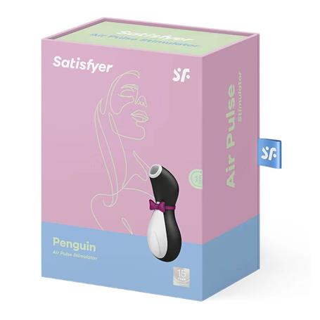 usb-sarjli-11-emme-fonksiyonlu-teknolo-bb2a36 Satisfyer Penguin USB Şarjlı 11 Emme Fonksiyonlu Teknolojik Vibratör - Görsel 1
