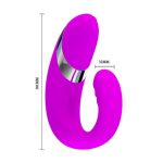 USB Şarjlı 12 Fonksiyonlu Klitoris Uyarıcılı Teknolojik Vibratör - Amour - Görsel 4