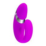 USB Şarjlı 12 Fonksiyonlu Klitoris Uyarıcılı Teknolojik Vibratör - Amour - Görsel 2