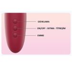 USB Şarjlı 7 Emme ve Titreşim Uyarım Fonksiyonlu Isıtmalı Teknolojik Vibratör - Görsel 5