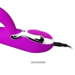 USB Şarjlı 7 Fonksiyonlu 4 Nokta Sensörlü Teknolojik Vibratör - Görsel 5