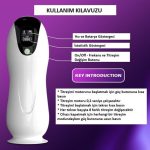 USB Şarjlı 8 Emme Modlu Dijital Göstergeli Sesli Teknolojik Mastürbatör - Görsel 2