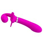 USb Şarjlı Çift Taraflı Strapon Teknolojik G-Spot Vajinal Vibratör - Görsel 4