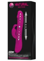 Usb Şarjlı İleri Geri Hareketli Klitoris Uyarıcılı Tavşan Vibratör - Görsel 2