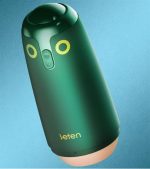 USB Şarjlı İleri Geri Hareketli Titreşimli Emme Vakum Ayarlı Sesli Masturbatör - Leten Green Bird - Görsel 5