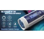 USB Şarjlı Isıtmalı İleri Geri Hareketli Titreşimli Emme Vakum Ayarlı Masturbatör - Leten Green Bird - Görsel 5