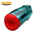 USB Şarjlı Isıtmalı İleri Geri Hareketli Titreşimli Emme Vakum Ayarlı Sesli Parfümlü Masturbatör - Leten Wildcat - Görsel 2