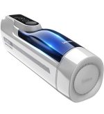 USB Şarjlı Sesli Isıtmalı İleri Geri Hareketli Titreşimli Emme Vakum Ayarlı Masturbatör - Leten A380 - Görsel 2