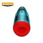 USB Şarjlı Isıtmalı İleri Geri Hareketli Titreşimli Emme Vakum Ayarlı Sesli Parfümlü Masturbatör - Leten Wildcat - Görsel 4