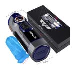 USB Şarjlı Sesli Isıtmalı İleri Geri Hareketli Titreşimli Emme Vakum Ayarlı Masturbatör - Leten Future 708 - Görsel 5