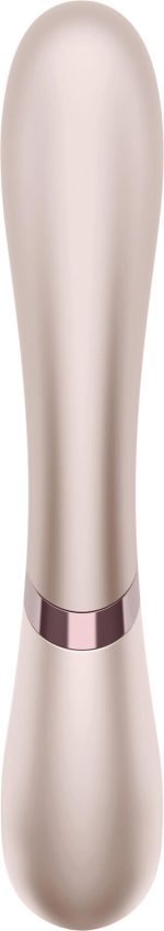 Satisfyer Hot Lover Usb Şarjlı Telefondan Kumandalı Isıtmalı Klitoris Uyarıcılı Teknolojik Vibratör - Görsel 5