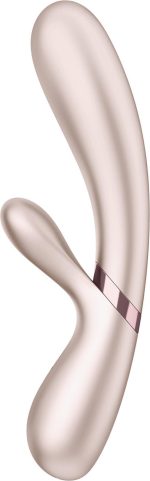 Satisfyer Hot Lover Usb Şarjlı Telefondan Kumandalı Isıtmalı Klitoris Uyarıcılı Teknolojik Vibratör - Görsel 3