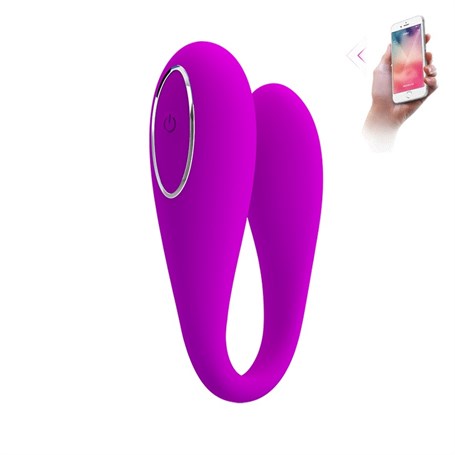 usb-sarjli-telefondan-kumandali-klitoris-ed93 Usb Şarjlı Telefondan Kumandalı Klitoris Uyarıcılı Teknolojik Vibratör - Görsel 1
