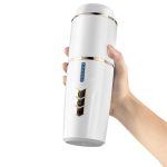 USB Şarjlı Titreşimli Emme Ayarlı Sesli Masturbatör - Kimi - Görsel 4