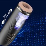 USB Şarjlı Titreşimli İleri Geri & Rotasyon Ayarlı Sesli Masturbatör - Rita - Görsel 2