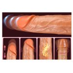 Belden Bağlamalı USB Şarjlı Uzaktan Kumandalı 23 cm İleri Geri Hareketli Titreşimli Isıtmalı Dildo - Görsel 5
