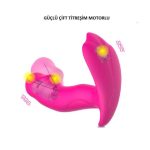 USB Şarjlı Uzaktan Kumandalı Gıdıklama Fonksiyonlu Çamaşır Altı Isıtmalı Teknolojik Vibratör - Görsel 4
