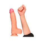 Yeni Nesil Çift Katmanlı 25 cm Realistik Dildo Penis - Görsel 5