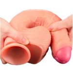 Yeni Nesil Çift Katmanlı 28 cm Realistik Dildo Penis - Görsel 3