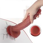 Belden Bağlamalı Yeni Nesil Büyük Boy 28,9 cm Realistik Dildo Penis - Görsel 5