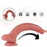 Yeni Nesil Büyük Boy 28,9 cm Realistik Dildo Penis - Görsel 2
