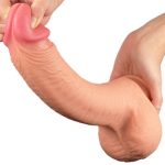 Yeni Nesil Çift Katmanlı 30,5 cm Realistik Dev Dildo Penis - Görsel 5