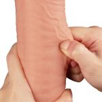 Yeni Nesil Çift Katmanlı 30,5 cm Realistik Dev Dildo Penis - Görsel 3