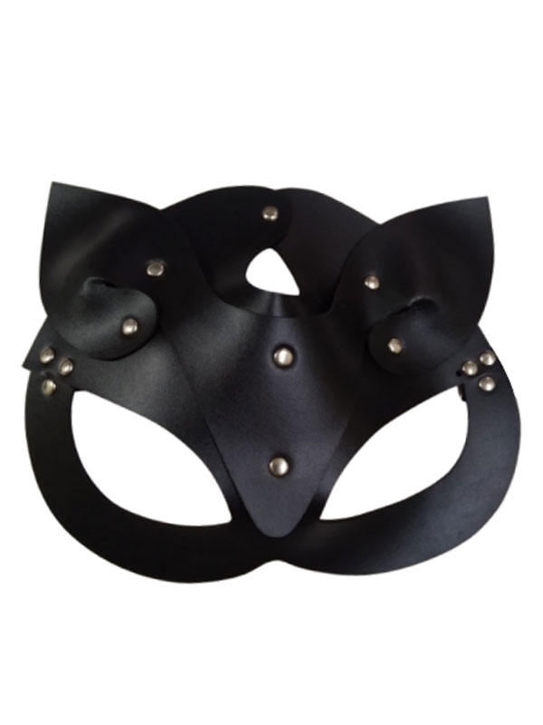 mask03 Deri Bunny Maske - Görsel 1