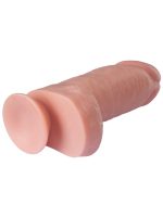 Afrodit Shop Gerçekçi Tasarımlı Geniş Çaplı Silikon Dildo 24,5 cm - Görsel 5