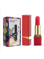 Afrodit Shop Ruj Şeklinde Mini Vibratör – 10 Mod, Şarjlı, Gizli Tasarım, Güçlü Titreşim