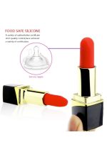 Afrodit Shop Ruj Şeklinde Mini Vibratör – 10 Mod, Şarjlı, Gizli Tasarım, Güçlü Titreşim - Görsel 5