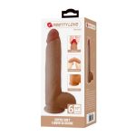 Belden Bağlamalı 25,5 cm Realistik Vantuzlu Dildo Penis - Mendel - Görsel 7