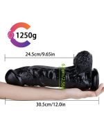 Noctis 26 cm Siyah Realistik Dildo No:167 - Görsel 5