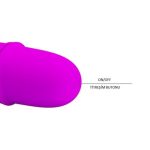 10 Fonksiyonlu Teknolojik Klitoris Uyarıcılı Dildo Vibratör - Arnd - Görsel 6