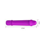10 Fonksiyonlu Teknolojik Dildo Vibratör - Emily - Görsel 6