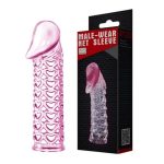 11,5 cm Silikon Şeffaf Penis Kılıfı - Görsel 6