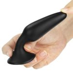 11,5 cm Vantuzlu Silikon Anal Plug - Görsel 6