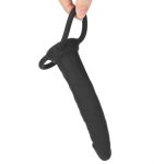 13 cm Siyah Anal Penis Halkası - Görsel 7