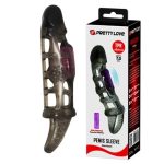 14 cm Titreşimli Şeffaf Penis Kılıfı - Görsel 8
