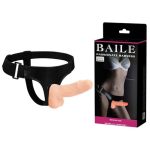 15 cm Belden Bağlamalı İçi Dolu Strapon Penis - Görsel 16