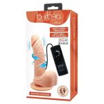 15 cm Gerçekçi Titreşimli 360° Oynar Başlı Dildo Vibratör Penis - Görsel 7