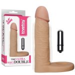 15 cm Realistik Titreşimli Anal Dildo & Penis Halkası - Görsel 6