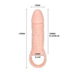 15 cm Yumuşak Silikon Penis Kılıfı - Görsel 6
