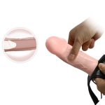 15,5 cm Belden Bağlamalı İçi Boş Protez Penis - Görsel 6
