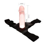 15,5 cm Belden Bağlamalı İçi Boş Protez Penis - Görsel 7