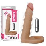 16 cm Realistik Titreşimli Anal Dildo & Penis Halkası - Görsel 6